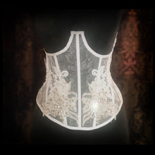 Load image into Gallery viewer, Immortal Bride Sheer Underbust Corset