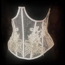 Load image into Gallery viewer, Immortal Bride Sheer Underbust Corset