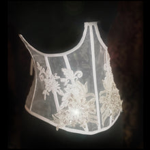 Load image into Gallery viewer, Immortal Bride Sheer Underbust Corset