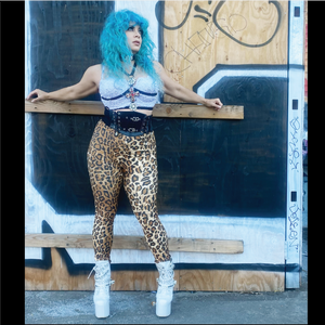 Headbanger's Ball Leopard High Waisted Legging