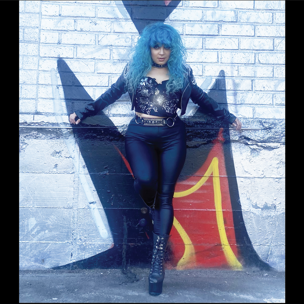 Matte Vinyl High Waisted Legging
