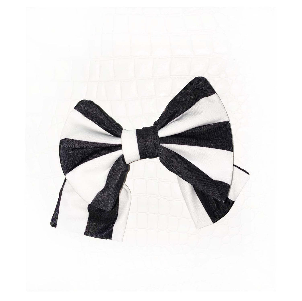 Striped Bow Accessory - SAMPLE SALE