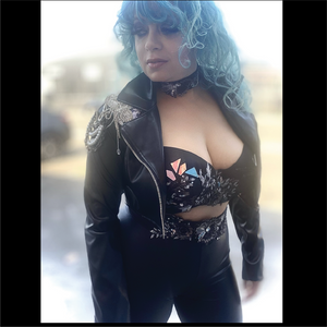 Shattered Glass Belt (with optional garters)