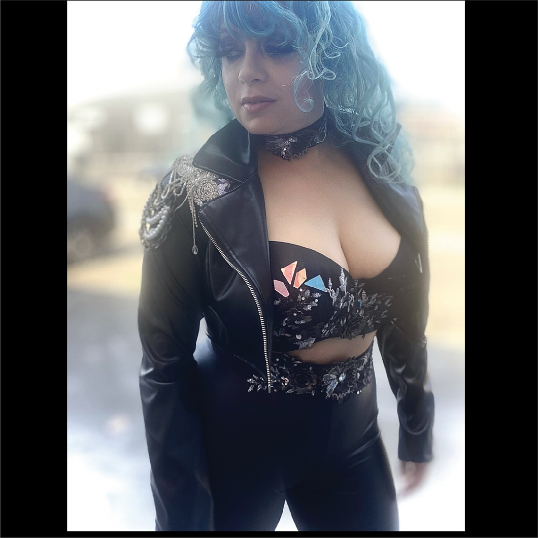Shattered Glass Bra