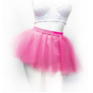 Hot Pink Tulle Skirt - SAMPLE SALE