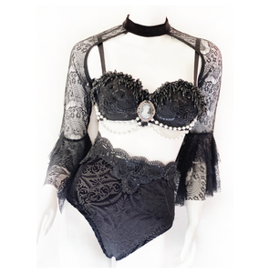 House of Ill Repute Eyelash Lace Shrug