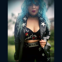 Load image into Gallery viewer, Bad Reputation Bling &#39;n&#39; Patch Bra