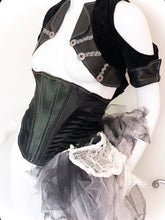 Load image into Gallery viewer, Gothic Princess Bustier, Jacket, Corset, and Bustle Set - 32A, XS/S