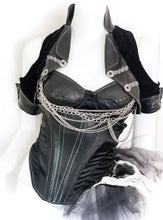 Load image into Gallery viewer, Gothic Princess Bustier, Jacket, Corset, and Bustle Set - 32A, XS/S