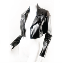 Load image into Gallery viewer, Matte Vinyl Moto Jacket