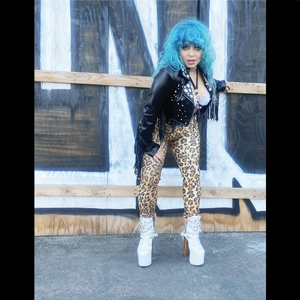 Headbanger's Ball Leopard High Waisted Legging