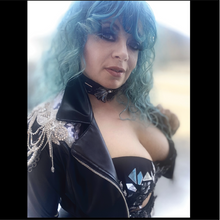 Load image into Gallery viewer, You&#39;re in Love Lace and Vinyl Jacket