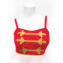 Load image into Gallery viewer, Showman Bustier Top