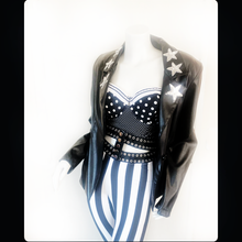 Load image into Gallery viewer, Moto Glam Grommet Corset Belt
