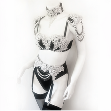 Load image into Gallery viewer, Vixen Noir Lace Bra