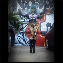 Load image into Gallery viewer, Headbanger&#39;s Ball Leopard High Waisted Legging