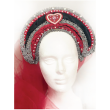 Load image into Gallery viewer, Queen of Hearts Headpiece