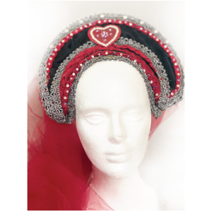 Queen of Hearts Headpiece