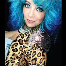 Load image into Gallery viewer, Headbanger&#39;s Ball Leopard Moto Jacket