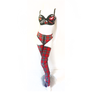 Bad Reputation Bling 'n' Patch Bra