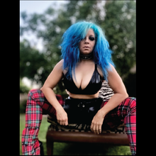 Load image into Gallery viewer, Pop punk plaid thigh highs
