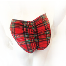 Load image into Gallery viewer, Plaid Strappy Low Rise Brief