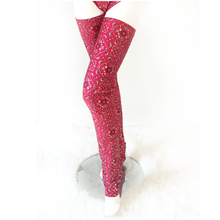 Load image into Gallery viewer, Bandana Thigh High Stiletto Covers - SAMPLE SALE - size M/L
