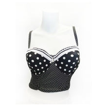 Load image into Gallery viewer, Cirque du Rock Polka Dot Bustier