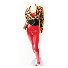 Load image into Gallery viewer, Little Red Corvette Liquid Vinyl High Waisted Legging