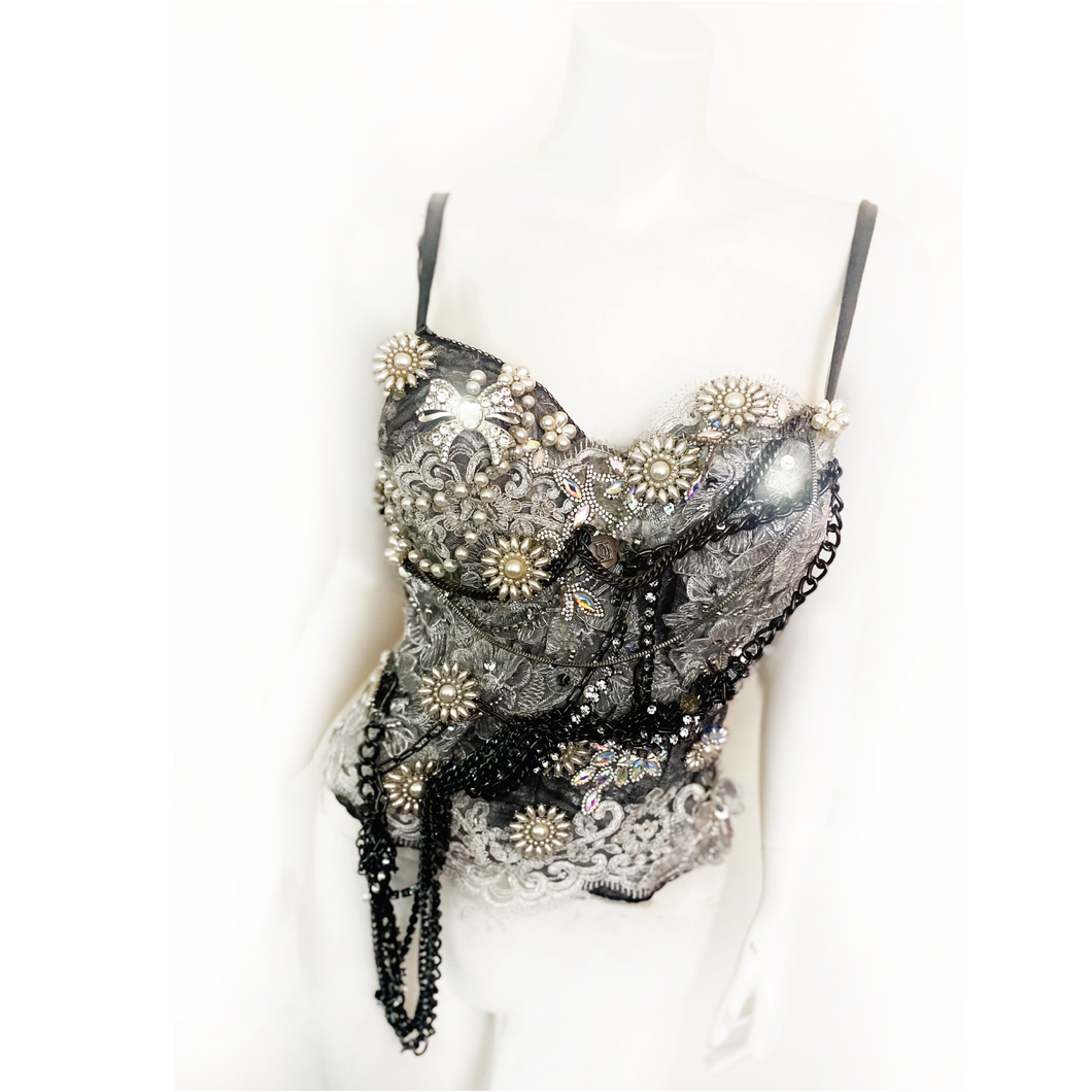 Full Metal Barbie Bustier - SAMPLE SALE - 36DD
