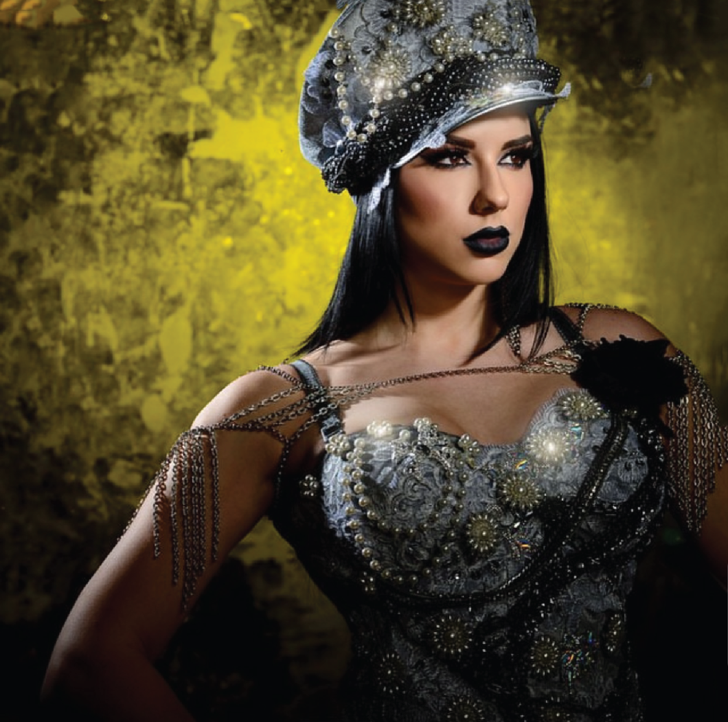 Full Metal Barbie Hat - SAMPLE SALE - one size