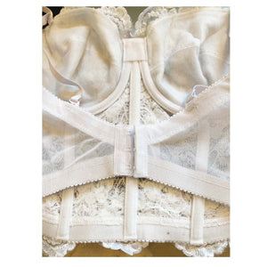 Headbanger's White Lace Bustier