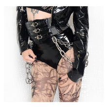 Load image into Gallery viewer, Headbanger&#39;s Ball Liquid Vinyl High Waisted Brief