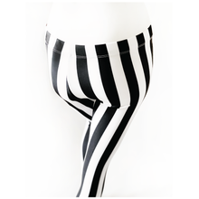 Load image into Gallery viewer, Striped Low Rise Lace-up Legging