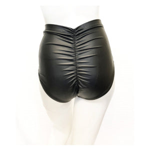 Headbanger's Ball Matte Vinyl High Waisted Brief