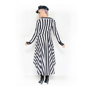 Headbanger's Ball Striped Jacket, Legging and Slashed Tunic - Special Offer