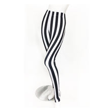 Load image into Gallery viewer, Headbanger&#39;s Ball Striped High Waisted Legging