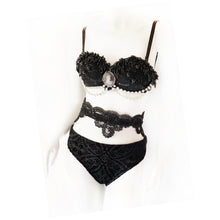 Load image into Gallery viewer, House of Ill Repute Lace Applique Belt