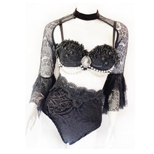 Load image into Gallery viewer, House of Ill Repute Lace Applique Belt