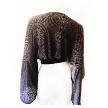 Load image into Gallery viewer, House of Ill Repute Burnout Velvet Crop Kimono