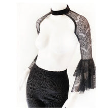 Load image into Gallery viewer, House of Ill Repute Eyelash Lace Shrug