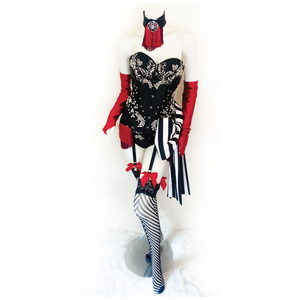 Lady Marmalade Crochet Fishnet Thigh Highs