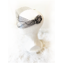 Load image into Gallery viewer, Lady Marmalade Netted Veil Hair Clip