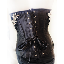 Load image into Gallery viewer, Lady Marmalade Rhinestone Applique Corset