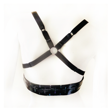 Load image into Gallery viewer, Liquid Vinyl O-ring Bra Top