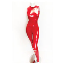 Load image into Gallery viewer, Little Red Corvette Liquid Vinyl Catsuit