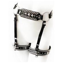 Load image into Gallery viewer, Luna Studded Belt and Garter Set