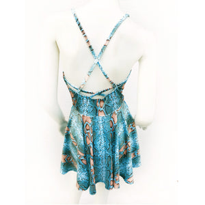 Magic Man Snakeskin Dress