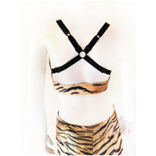 Load image into Gallery viewer, Tiger O-ring Bra Top