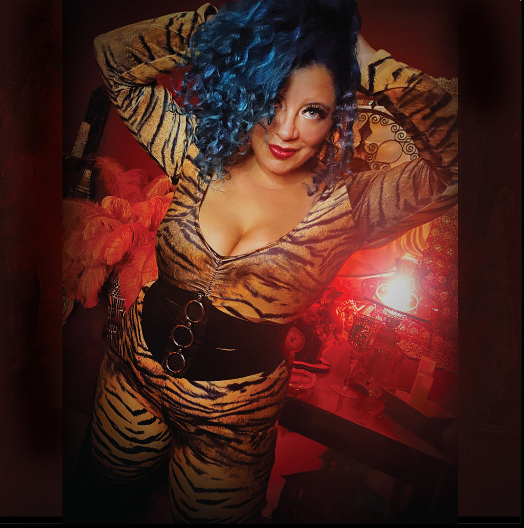 Magic Man Tiger Catsuit